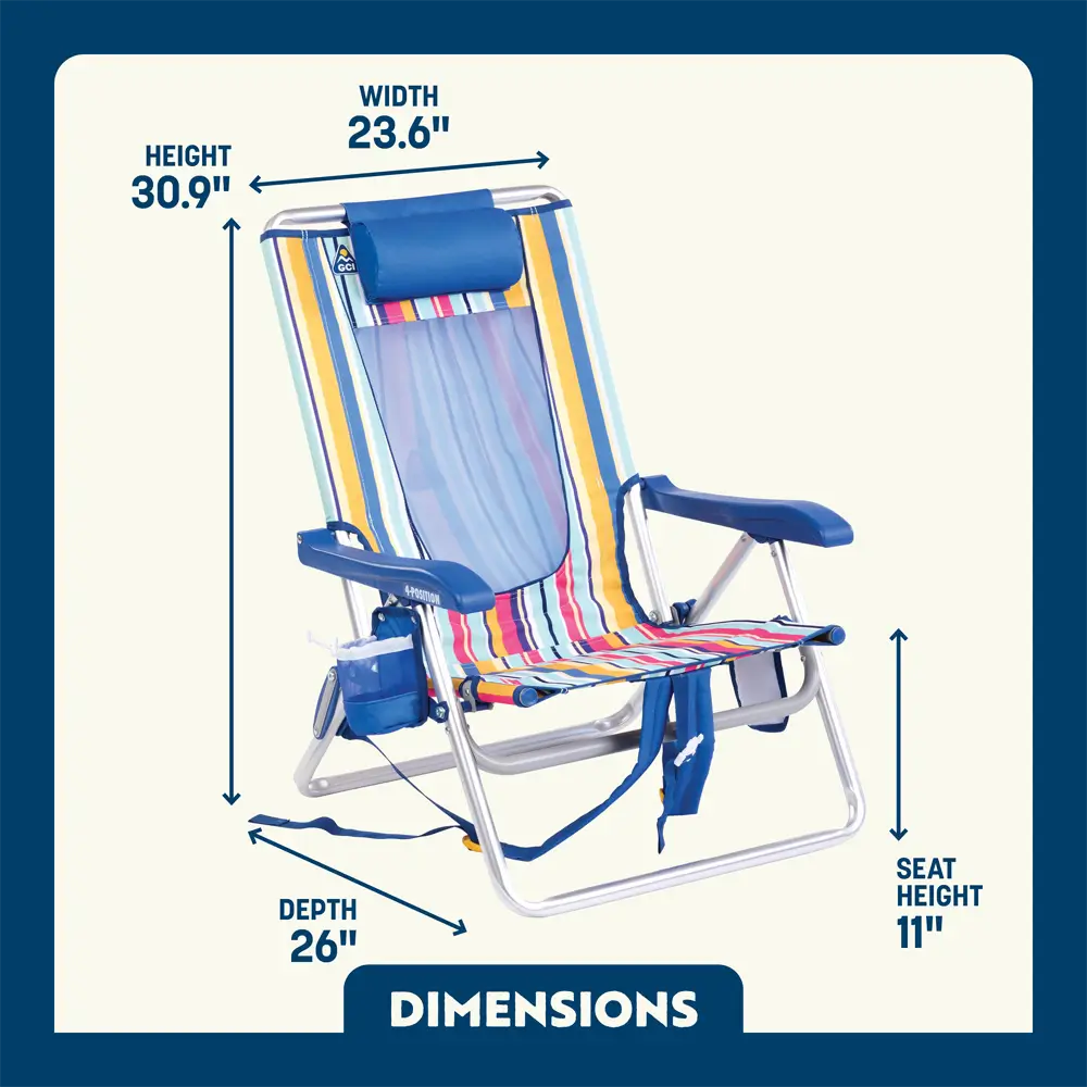 Backpack Beach Chair™ | 6C6X
